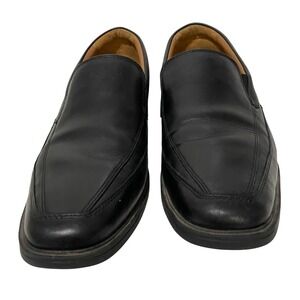 Clarks Tilden Loafer Slip‎ On Dress Shoes Size 12 Black Classic Office Career